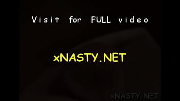 Brunette kristy enjoys poon tang stretch