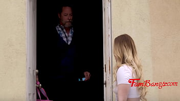 Oh hi step uncle you are in my pussy