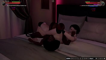 Ellie vs luna nf3d sex battle femdom combat