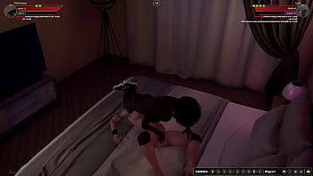 Ellie vs luna nf3d sex battle femdom combat