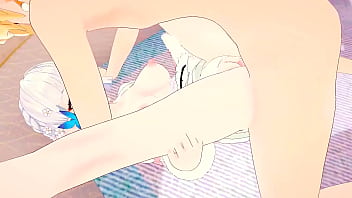 Ayaka gets hot and horny genshin impact