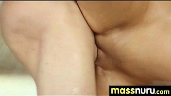 Slippery nuru massage for lucky dude 25