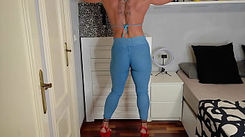 Giving orders to my slave and making him my whore