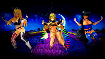 Naked dance and sing and sex afterwards