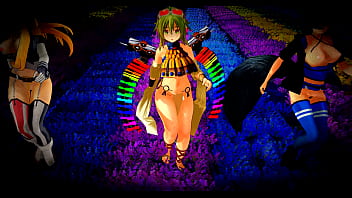 Naked dance and sing and sex afterwards