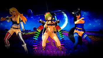 Naked dance and sing and sex afterwards