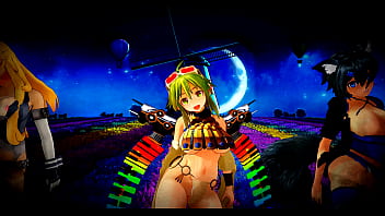 Naked dance and sing and sex afterwards