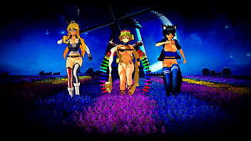 Naked dance and sing and sex afterwards