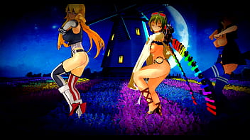 Naked dance and sing and sex afterwards