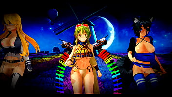 Naked dance and sing and sex afterwards