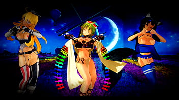 Naked dance and sing and sex afterwards