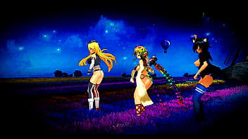 Naked dance and sing and sex afterwards