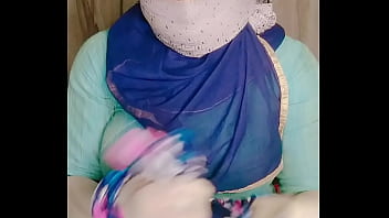 Hijab girl scraf bondage