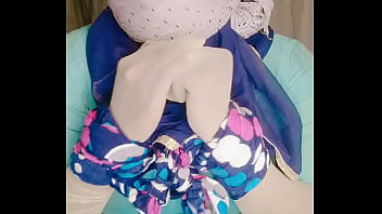 Hijab girl scraf bondage