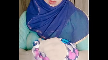 Hijab girl scraf bondage