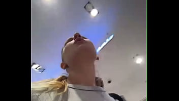 Big dick fucking tight pussy in changing room