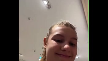 Big dick fucking tight pussy in changing room