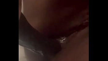 Freakybitch2000 butt play with a rubber dick