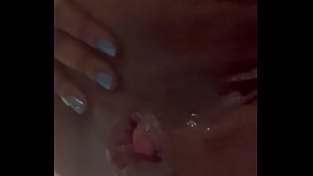 Freakybitch2000 butt play with a rubber dick