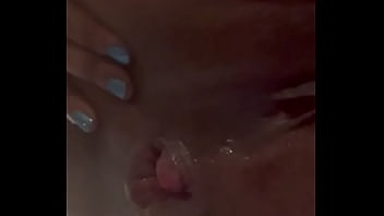 Freakybitch2000 butt play with a rubber dick