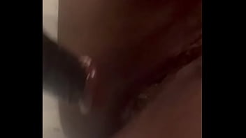 Freakybitch2000 butt play with a rubber dick