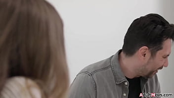Teen Breezy Bri Humps Her Pillow For The First Time When Her Mums Bf Walks Inthat Gives Her A Great Ideathe Blonde Asks Him To Help Her Masturbate thumbnail