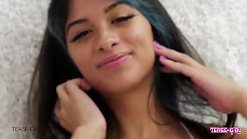 Stunning & pretty girl student is horny