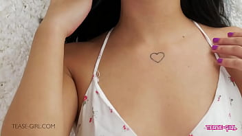 Stunning & pretty girl student is horny