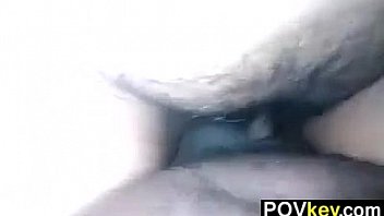 Chick enjoying her mans cock point of view