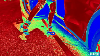 Red High Heels Driving thumbnail