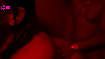 Girl enjoys big black cock in the shower