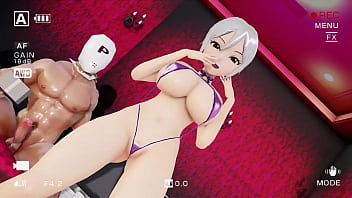 Shiomi shuuko hentai the idolm cinderella girls live sex dance mmd 3d dark purple clothes