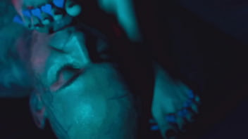 Goddess nick knows how to tease a foot lover