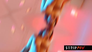 Sexy latina stripper goes too far with her lapdance