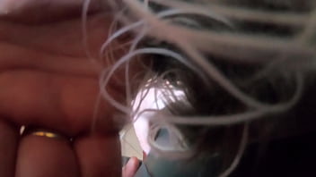 Deep throat cum play and camel toe leather and fur fetih 255 preview