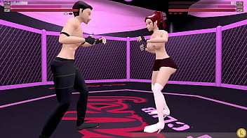 Candy vs lordjerle kinky fight club sexfight mixed maledom