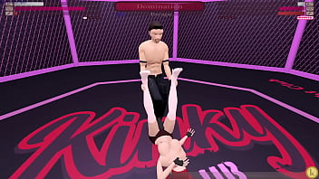 Candy vs lordjerle kinky fight club sexfight mixed maledom