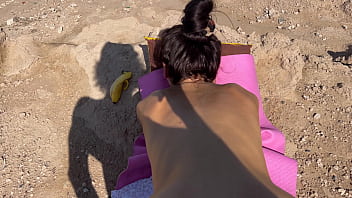 Quickly fucked a naughty girl and cum on her