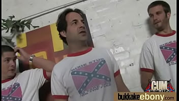 First Time Ebony With A Group Of White Dicks 5 thumbnail