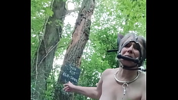 2024 09 04 esclave f la ponygirl en forêt