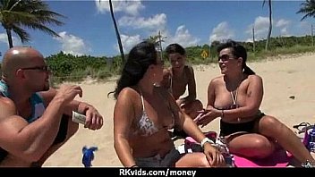 Sexy natural chick trades cash for some rough sex 27