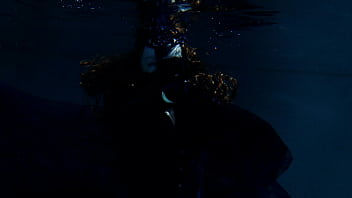 Gothic underwater shooting in swimmimg pool arya grander