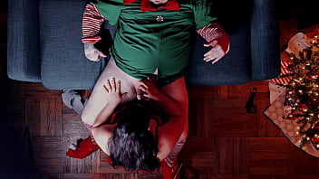 Santa's helpers bbw loves anal and cum