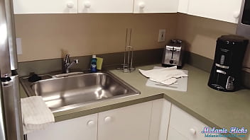 Butterfly dress pov kitchen handjob finish