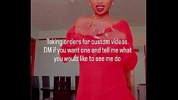 Ask for custom videos on my sheer page