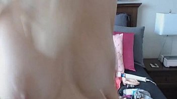 Miss18live blonde submissive goes hard with her toys on cam p