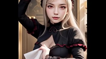 Sheltear sheltear cosplay realista ia