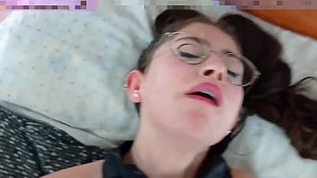 Cum on braces cosplay teen nerdy glasses blowjob fuck shana