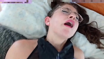 Cum on braces cosplay teen nerdy glasses blowjob fuck shana
