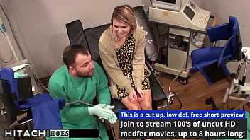 Lesbian gets mandatory hitachi orgasms from doctor tampa olivia kassady